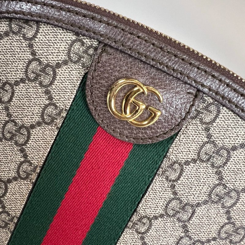 GUCCI 499621 老花貝殼包-7