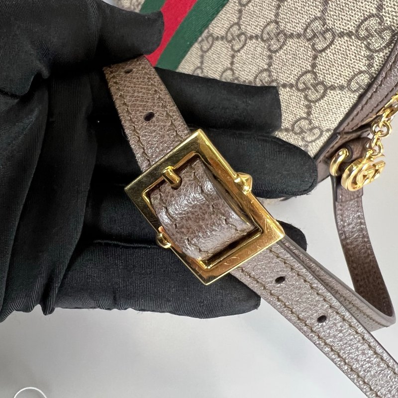GUCCI 499621 老花貝殼包-9