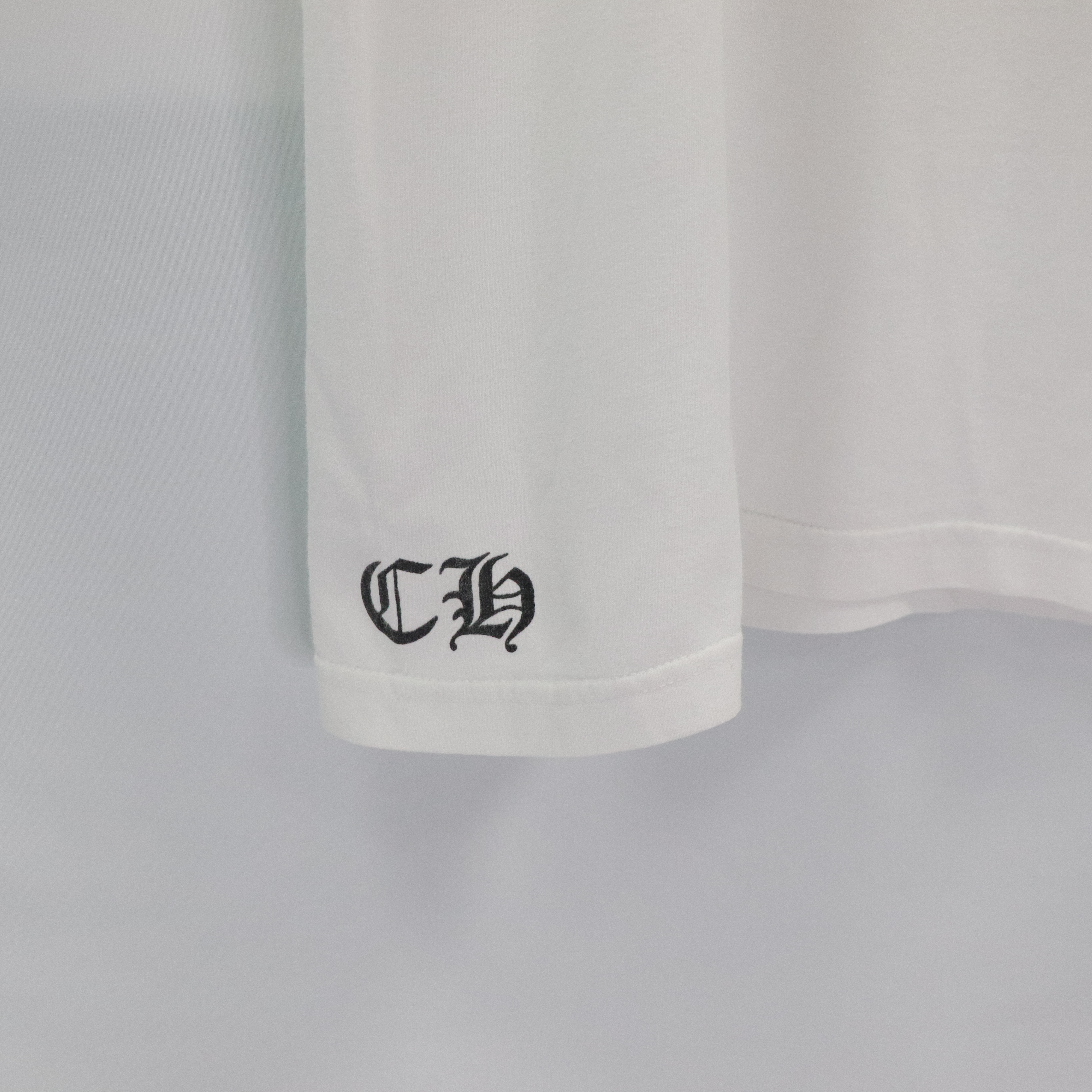 Chrome hearts 克羅心 白色 t-shirt 寬鬆 短袖-3