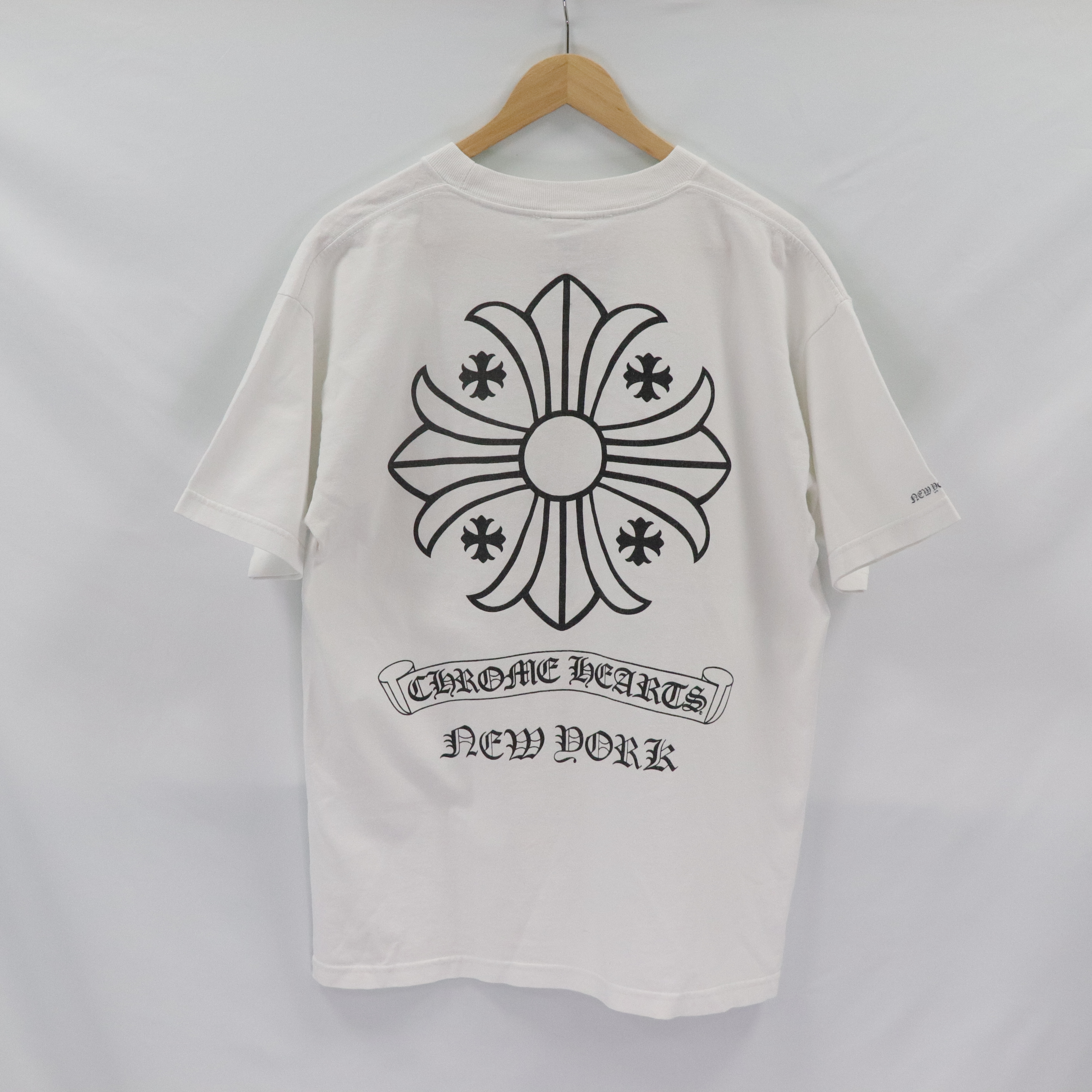 Chrome hearts 克羅心 白色 t-shirt 寬鬆 短袖-4