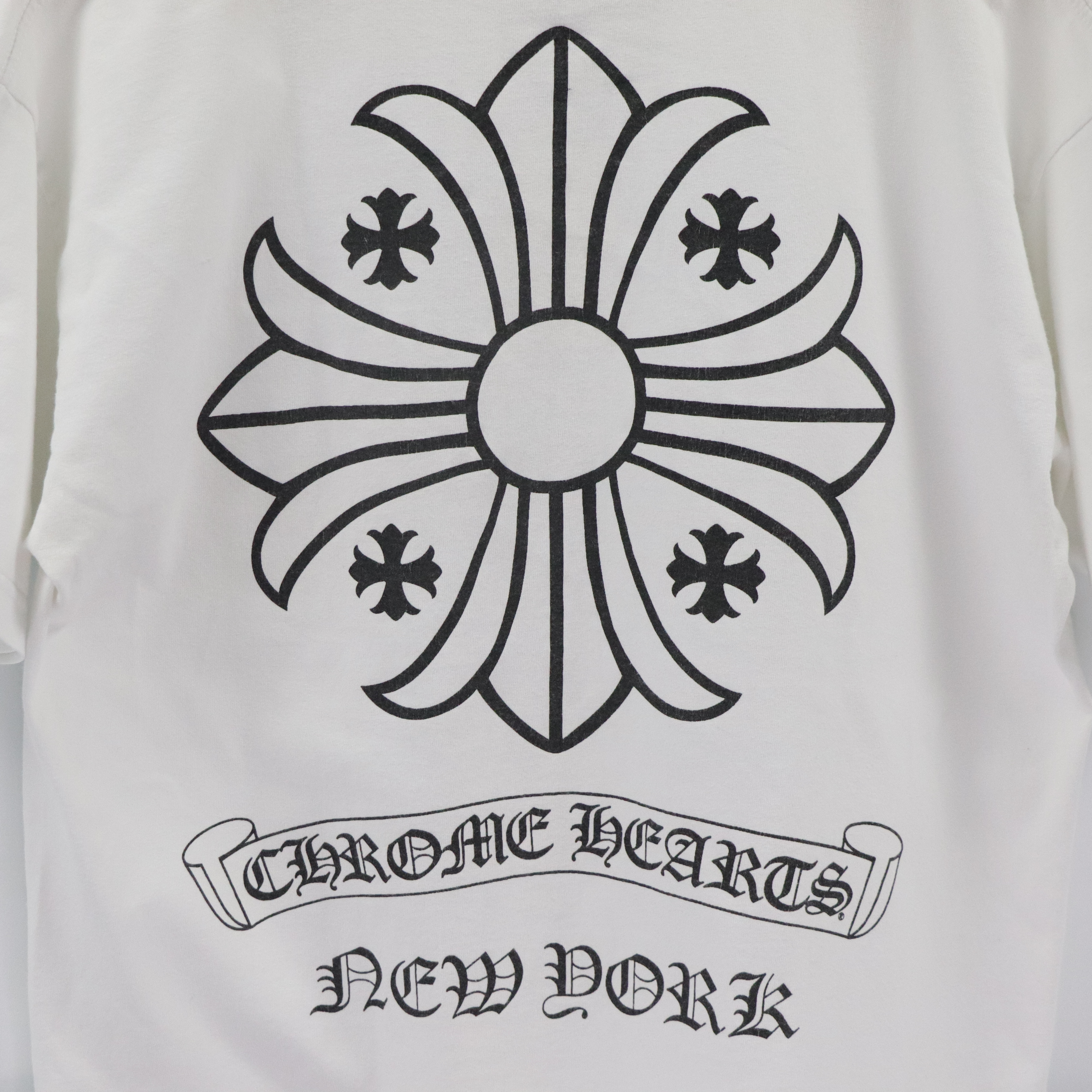 Chrome hearts 克羅心 白色 t-shirt 寬鬆 短袖-5