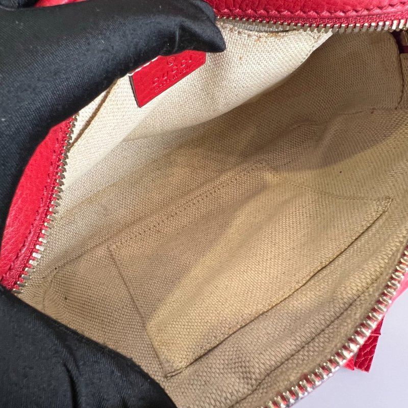 GUCCI 308364 紅色SOHO相機包-5