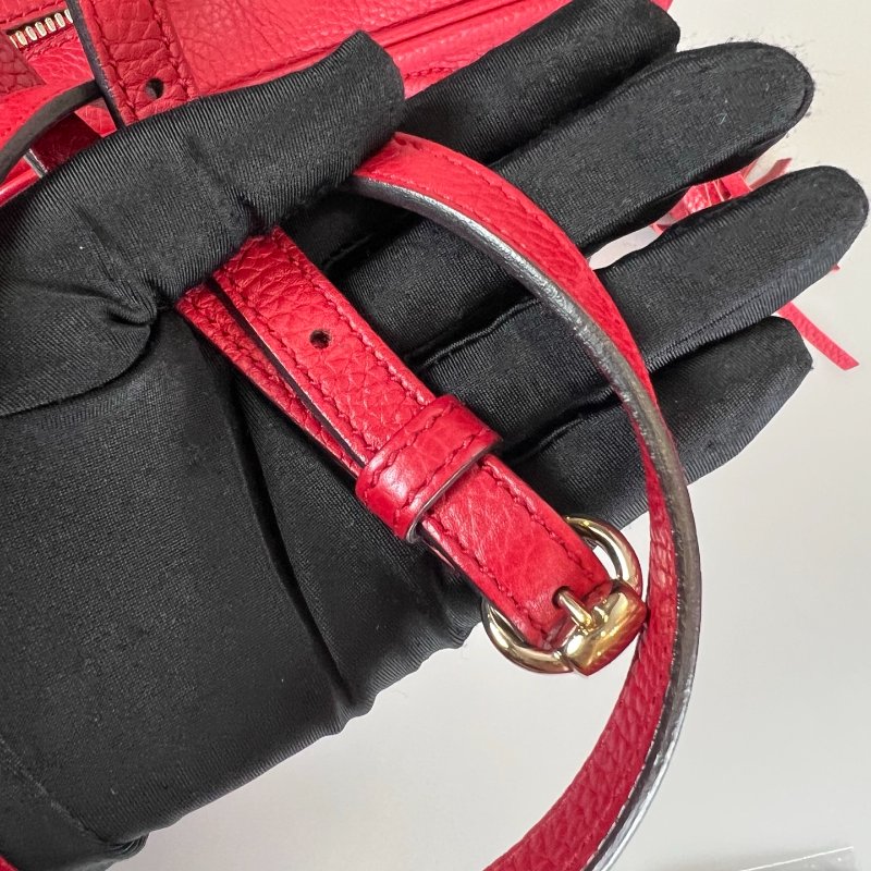 GUCCI 308364 紅色SOHO相機包-8