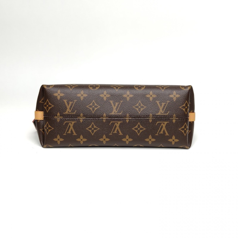 LOUIS VUITTON CARRYALLBB老花PVC金扣晶片肩背包-3