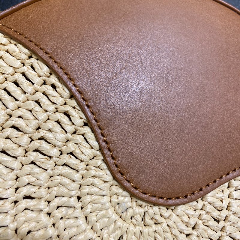 Saint Laurent (YSL) Round Camera Bag 圓形編織斜背包-10