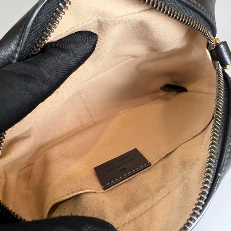 GUCCI 448065 黑MARMONT相機包 18cm-5