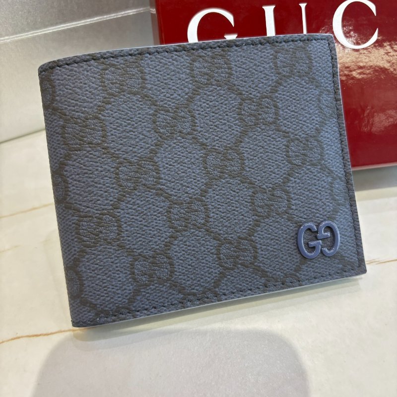 *SHIHNA名牌精品* Gucci GG Supreme 老花帆布短夾-1