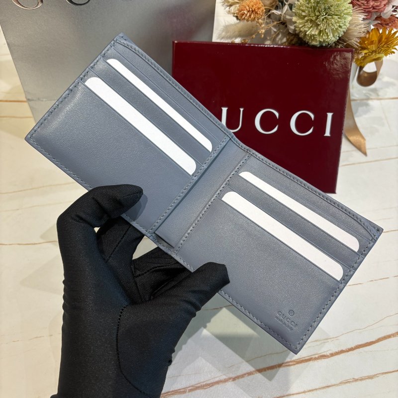 *SHIHNA名牌精品* Gucci GG Supreme 老花帆布短夾-3