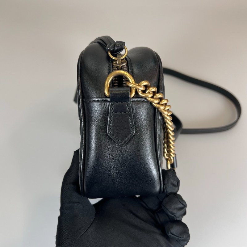 GUCCI 447632 黑Marmont相機包 24CM-2