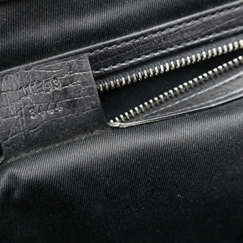 黑色 GG帆布 Bamboo Bullet 肩背包【GUCCI 古馳】 111713-5