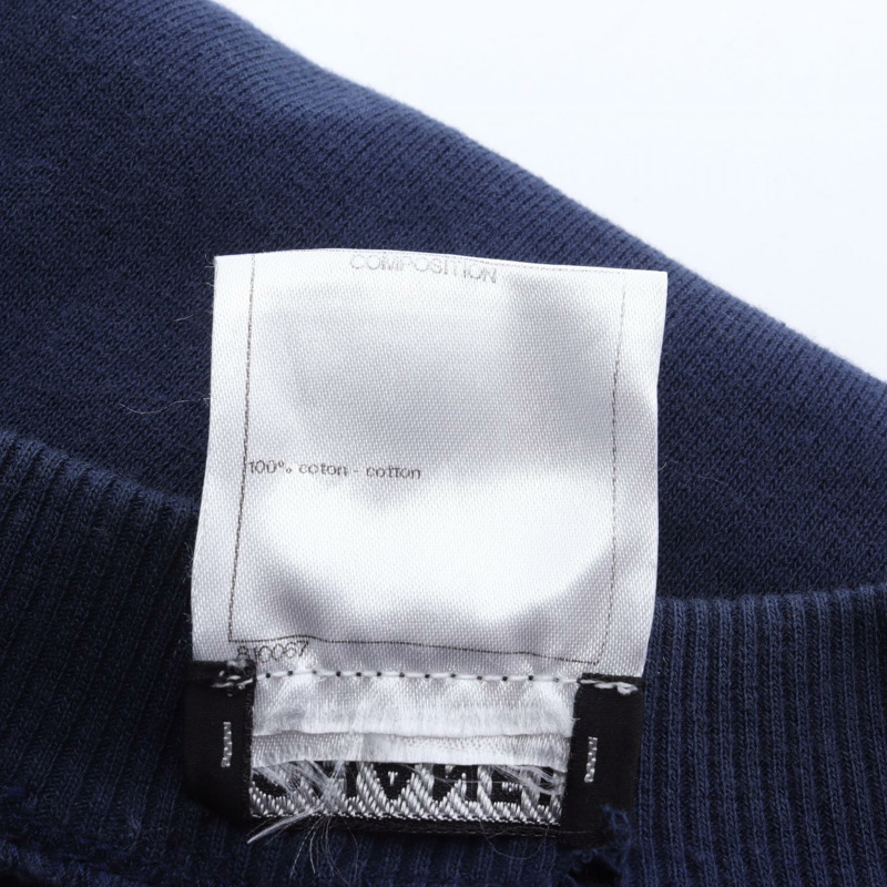 香奈兒 (CHANEL) 2013 聖誕系列長袖衛衣,純棉材質,海軍藍,二手女款 M 碼-3