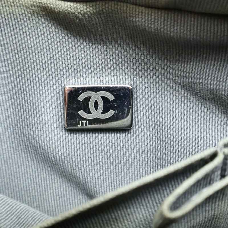 灰色 菱格紋 牛皮 Gabrielle Hobo Small 流浪包【CHANEL 香奈兒】 A91810-4
