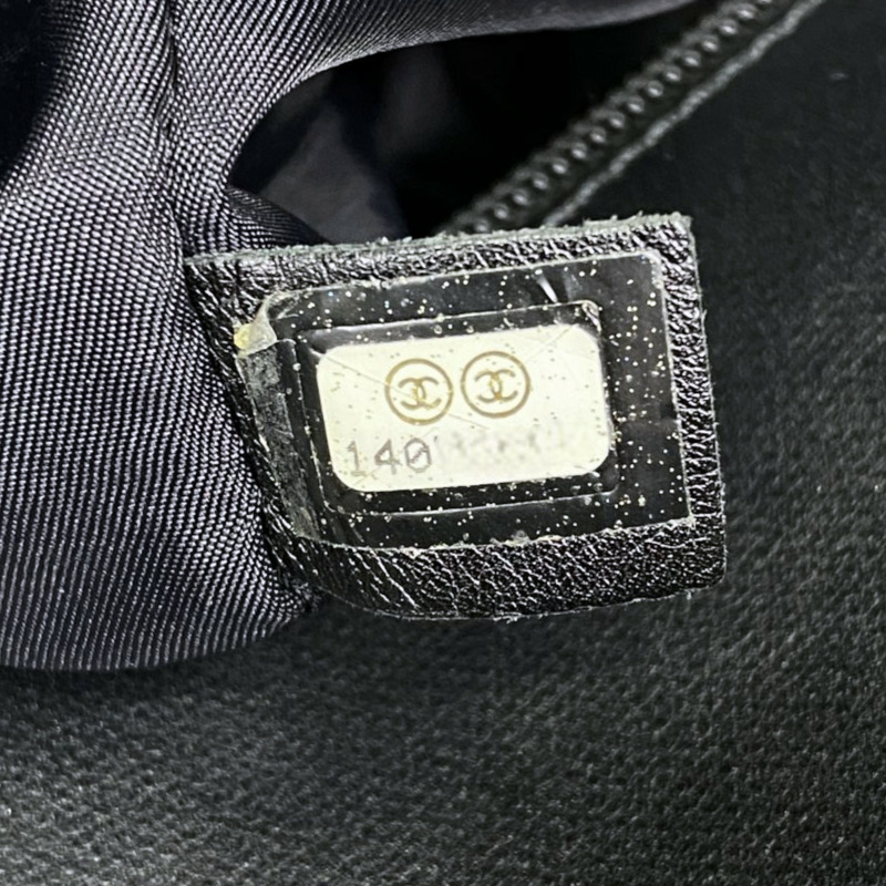黑色 帆布 Paris Biarritz 托特包 肩背包 無卡【CHANEL 香奈兒】 A34210-6
