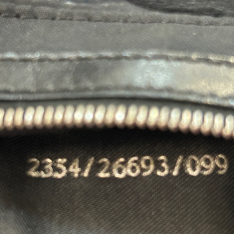 Fendi 黑銀色 拼接款 手提包-7