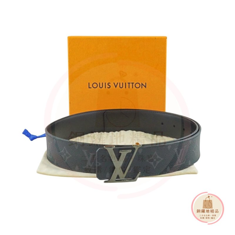 LV M9043 Initiales 40毫米雙面皮帶-1