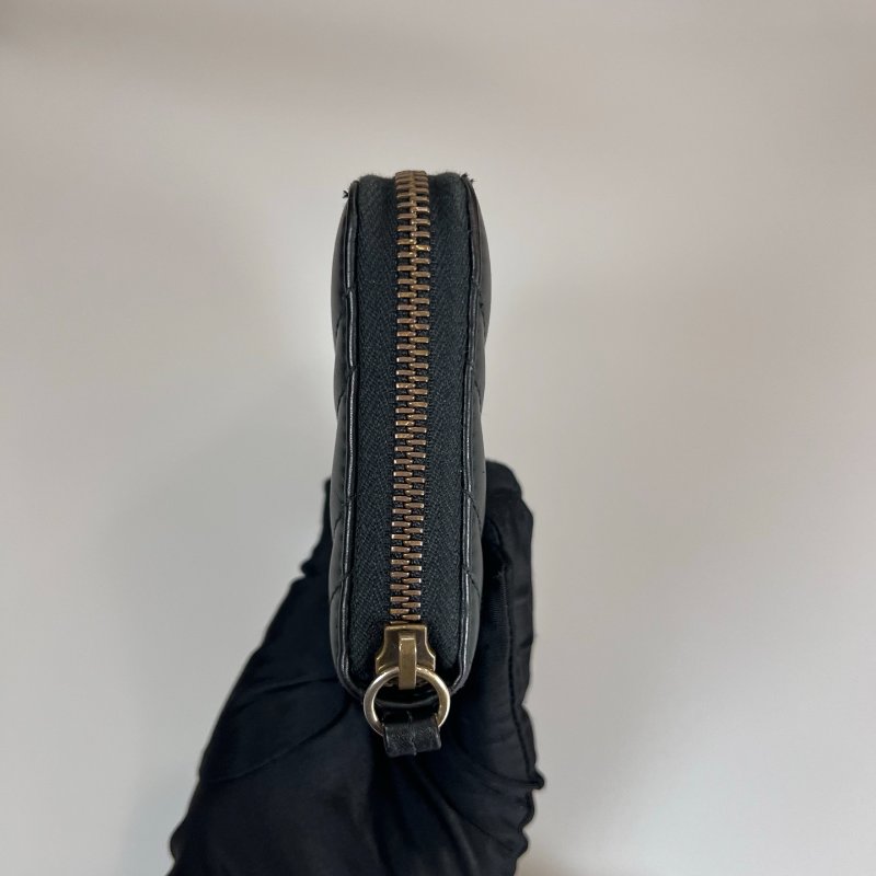 GUCCI 443123 黑色Marmontㄇ拉長夾-3