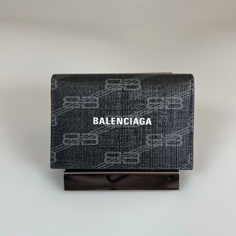BALENCIAGA 792686 黑卡包