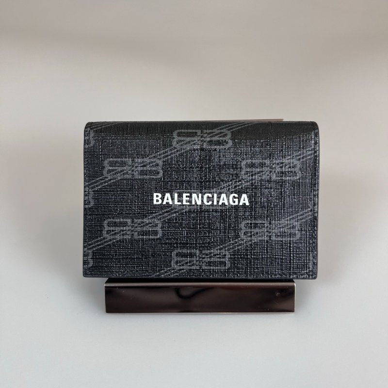 BALENCIAGA 792686 黑卡包-1
