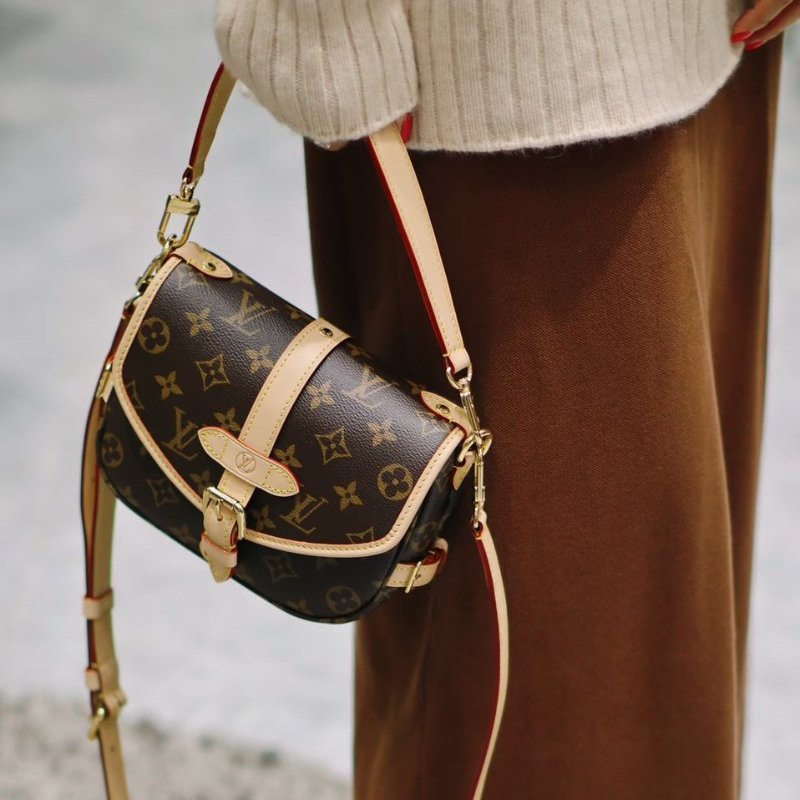 Louis Vuitton LV雙子星 Saumur BB-1