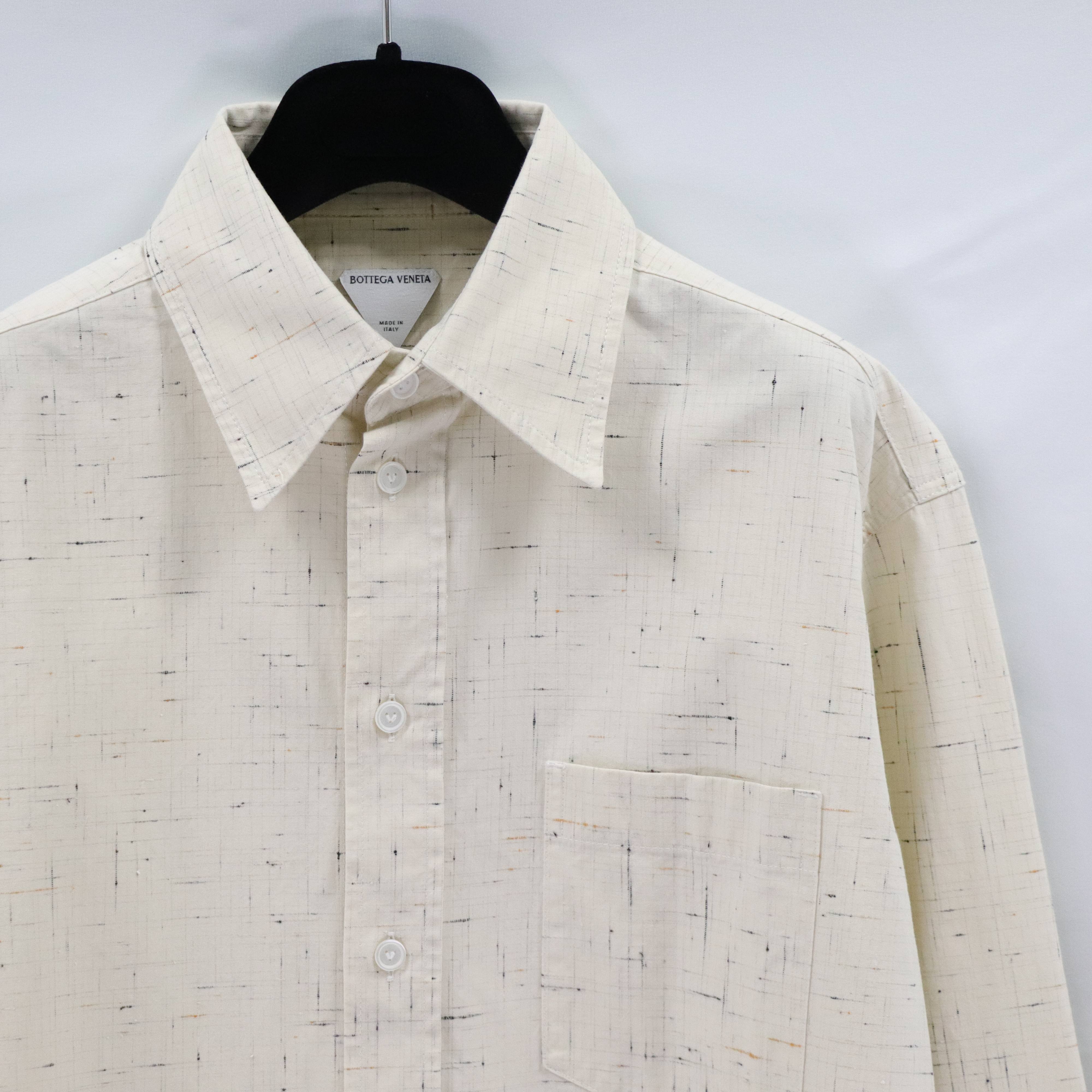 Bottega Veneta 寶緹嘉 棉質 印花 長袖襯衫 外套 772471-1