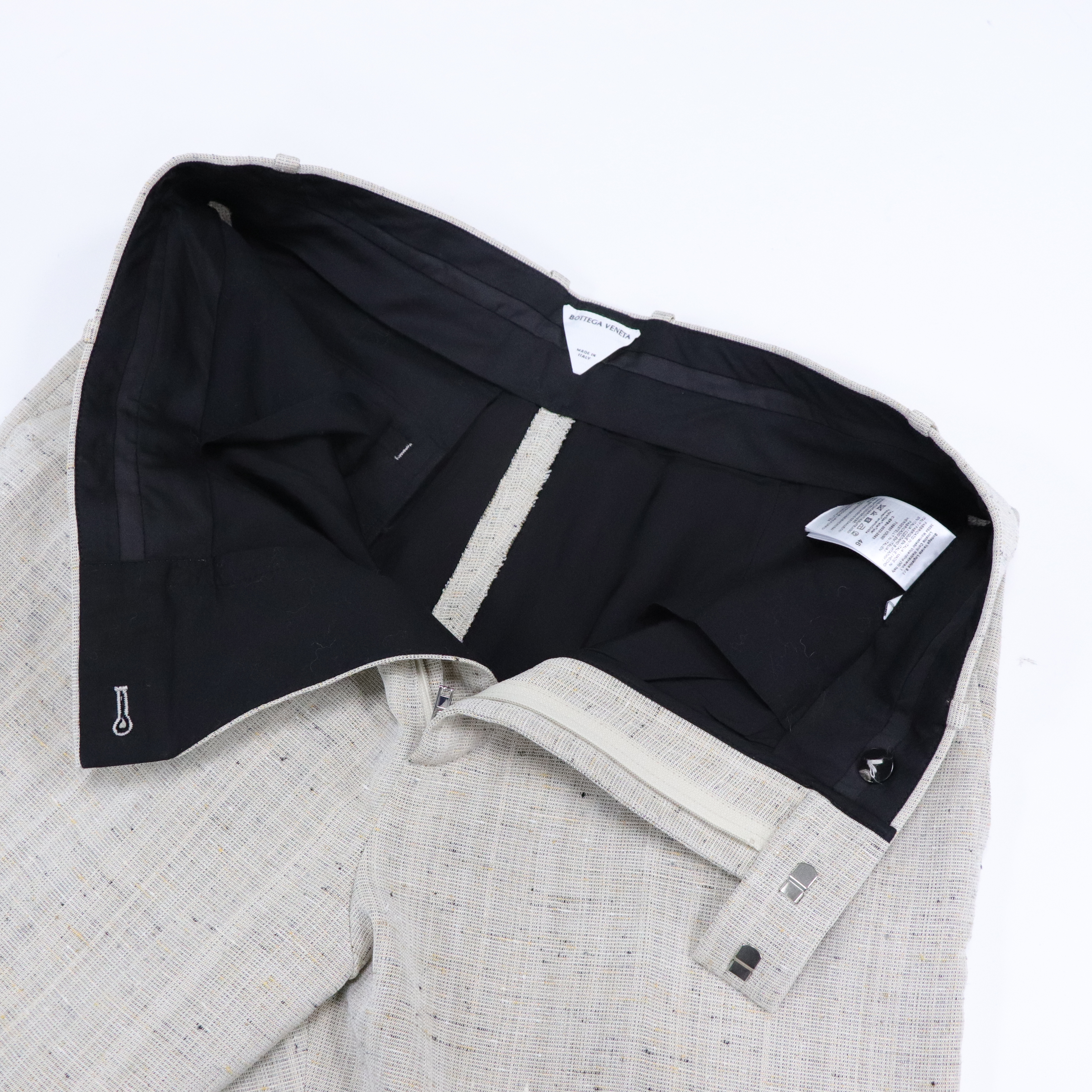 Bottega Veneta 寶緹嘉 麻質 印花 長褲 772471-5