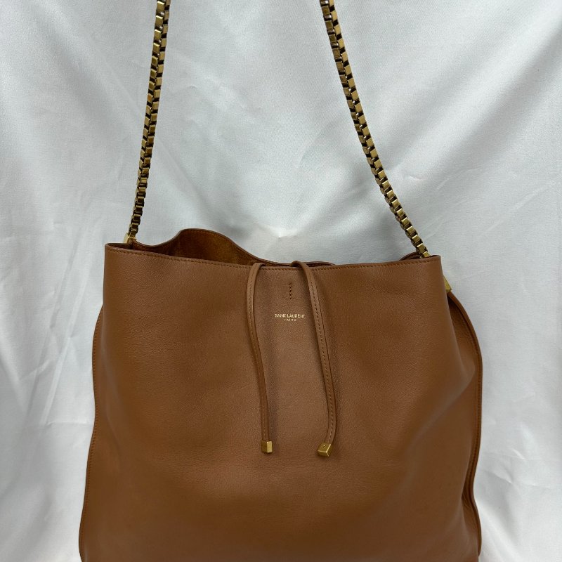 現貨 YSL Suzanne 咖棕子母hobo-1