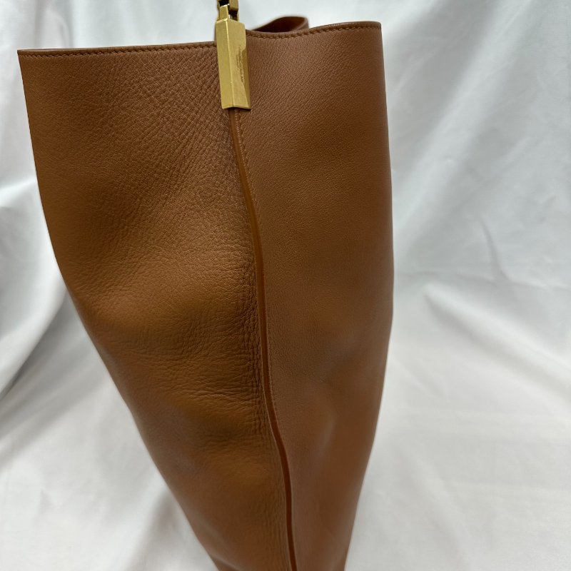 現貨 YSL Suzanne 咖棕子母hobo-4