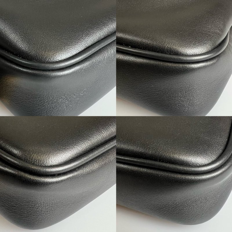 BALENCIAGA 黑牛皮Rodeo肩背包 MINI-9