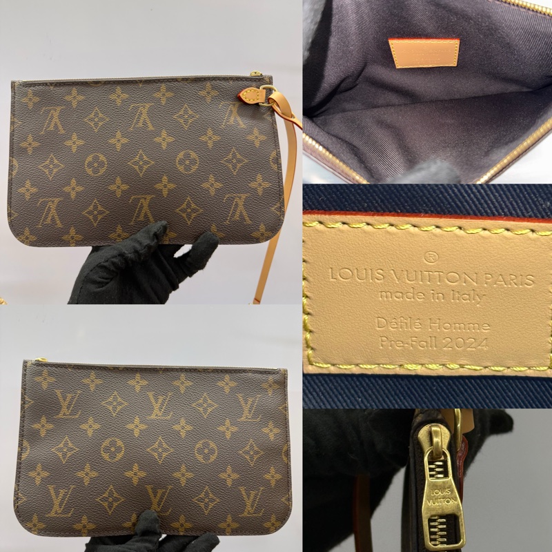 LOUIS VUITTON 路易威登 拉菲草手工編織SUMMER SHOPPER TOTE MM 手提包 RFID M25008-5