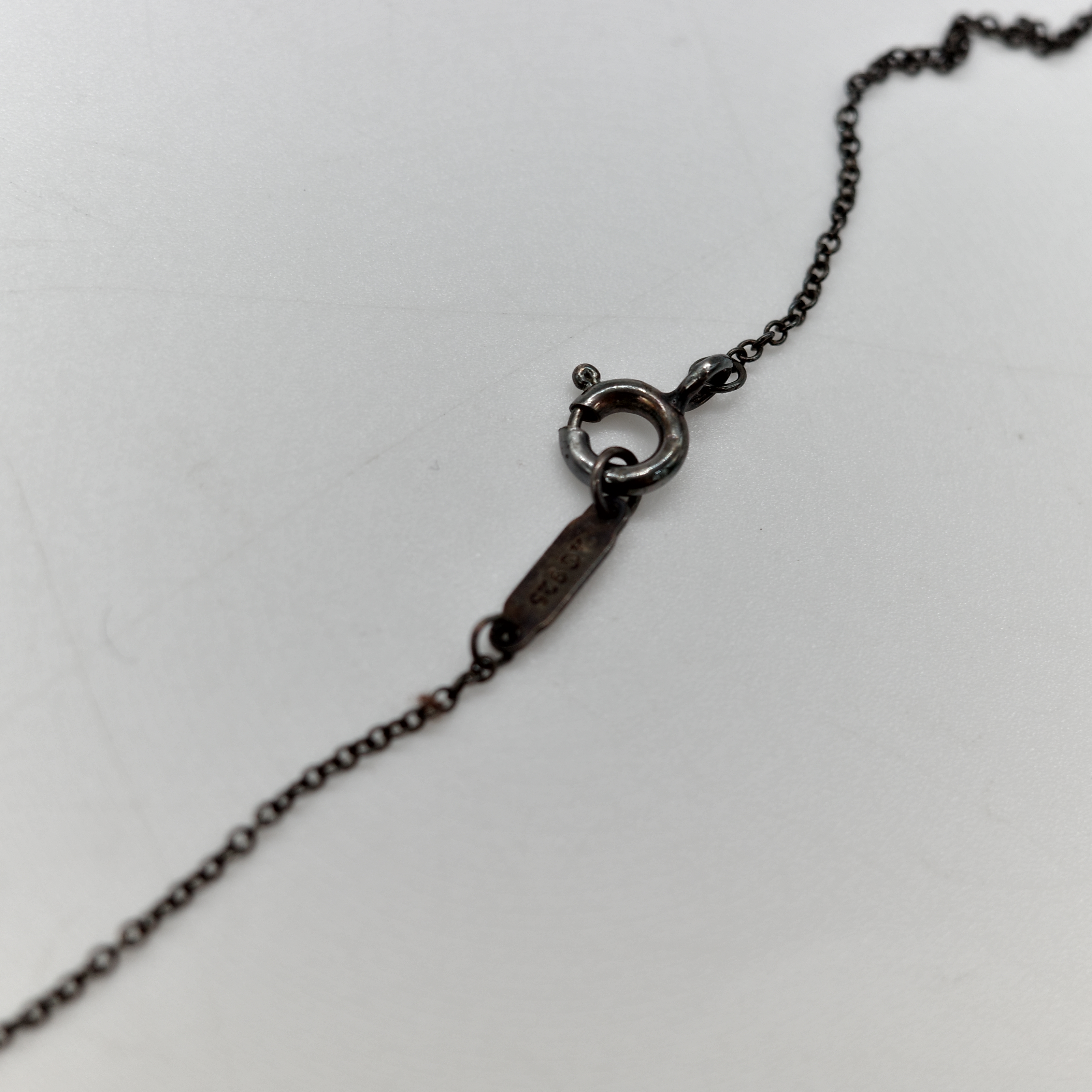 TIFFANY&CO. S925愛心鑰匙項鍊-4