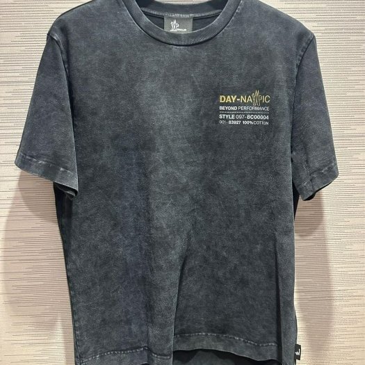 💎Han's house精品服飾💎moncler 滑雪系列 刷色 短 T 黑 現貨 S 原價14300-4