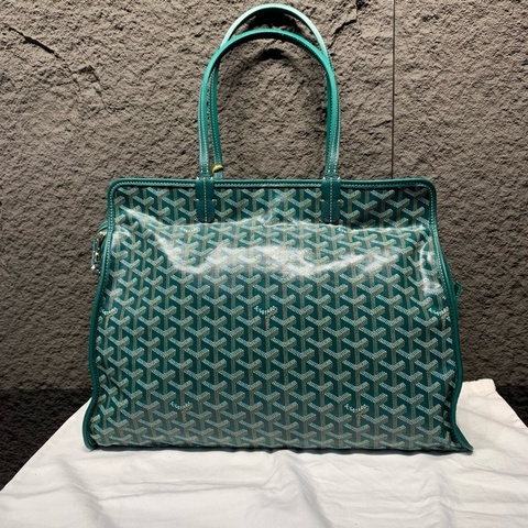 99🆕Goyard/戈雅 hardy pm綠色托特tote包手提包購物袋💚正品 24編碼