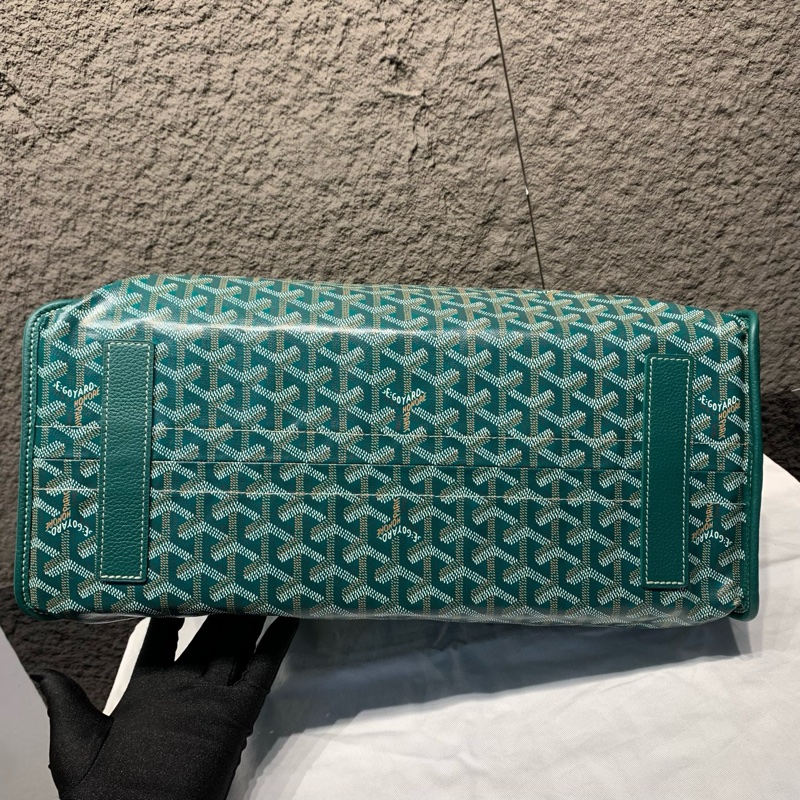 99🆕Goyard/戈雅 hardy pm綠色托特tote包手提包購物袋💚正品 24編碼-2