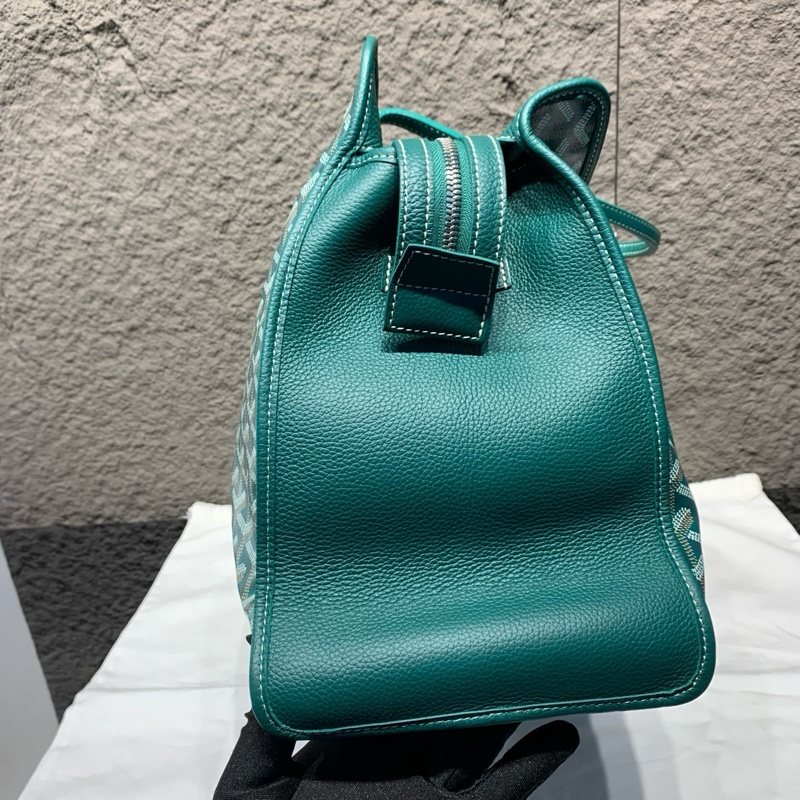99🆕Goyard/戈雅 hardy pm綠色托特tote包手提包購物袋💚正品 24編碼-4