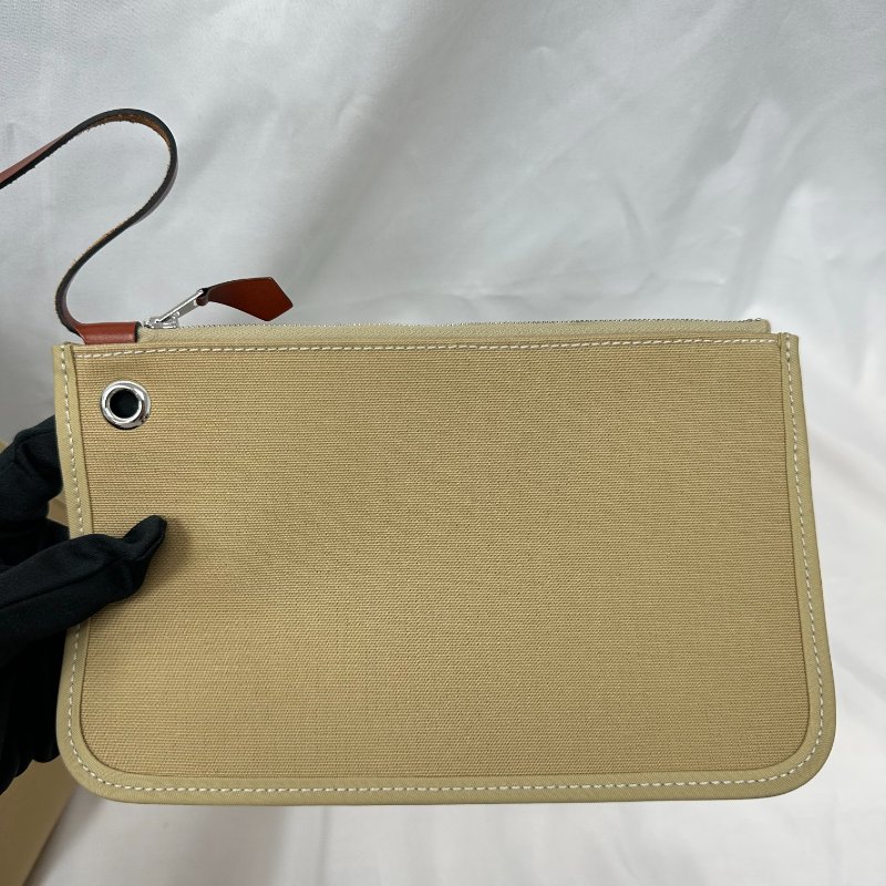 Hermes herbag31磚紅拼奶茶色-21