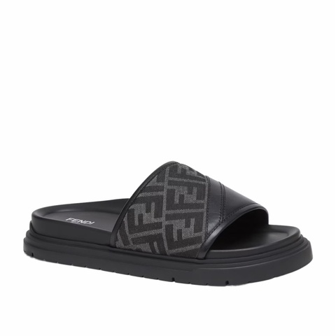 Fendi 男士 Diagonal FF提花涼拖UK-5 UK-5.5 UK-6 UK-6.5 UK-7 UK-7.5 UK-8 UK-8.5 UK-9 UK-9.5 UK-10 UK-10.5 UK-11 UK-11.5 UK-12碼