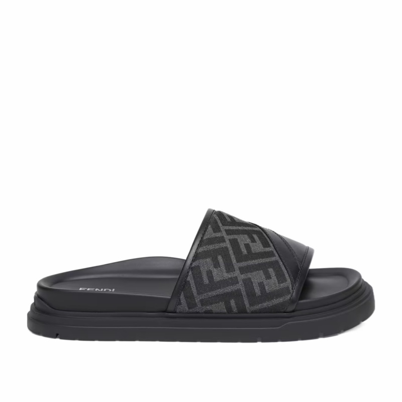 Fendi 男士 Diagonal FF提花涼拖UK-5 UK-5.5 UK-6 UK-6.5 UK-7 UK-7.5 UK-8 UK-8.5 UK-9 UK-9.5 UK-10 UK-10.5 UK-11 UK-11.5 UK-12碼-1