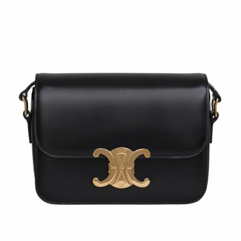 Celine 女士 TRIOMPHE TEEN牛皮肩背包均碼碼TEEN、18.5cm*7cm*13.5cm