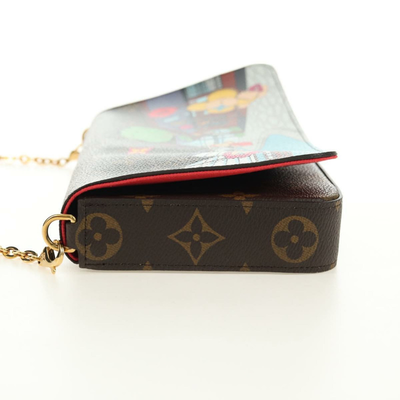 【日本直送】路易威登 Monogram Vivienne Pochette Felice 肩背包 LV 正品 181444SAM-2