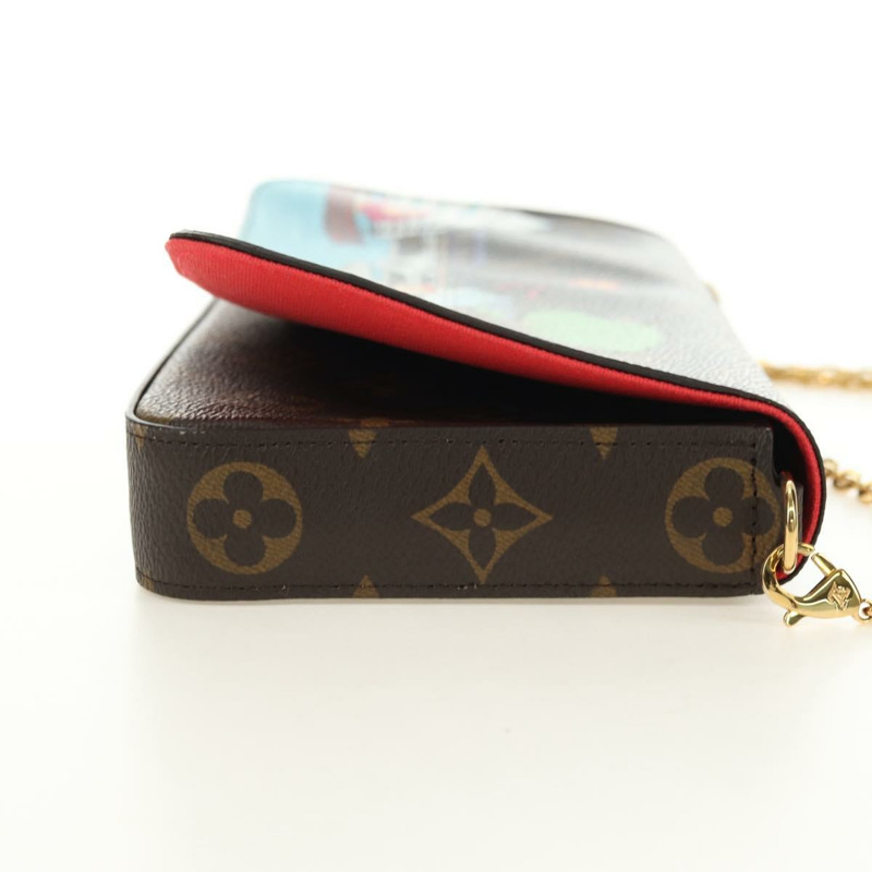 【日本直送】路易威登 Monogram Vivienne Pochette Felice 肩背包 LV 正品 181444SAM-3