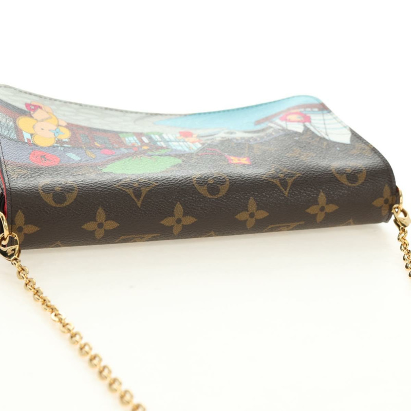【日本直送】路易威登 Monogram Vivienne Pochette Felice 肩背包 LV 正品 181444SAM-5