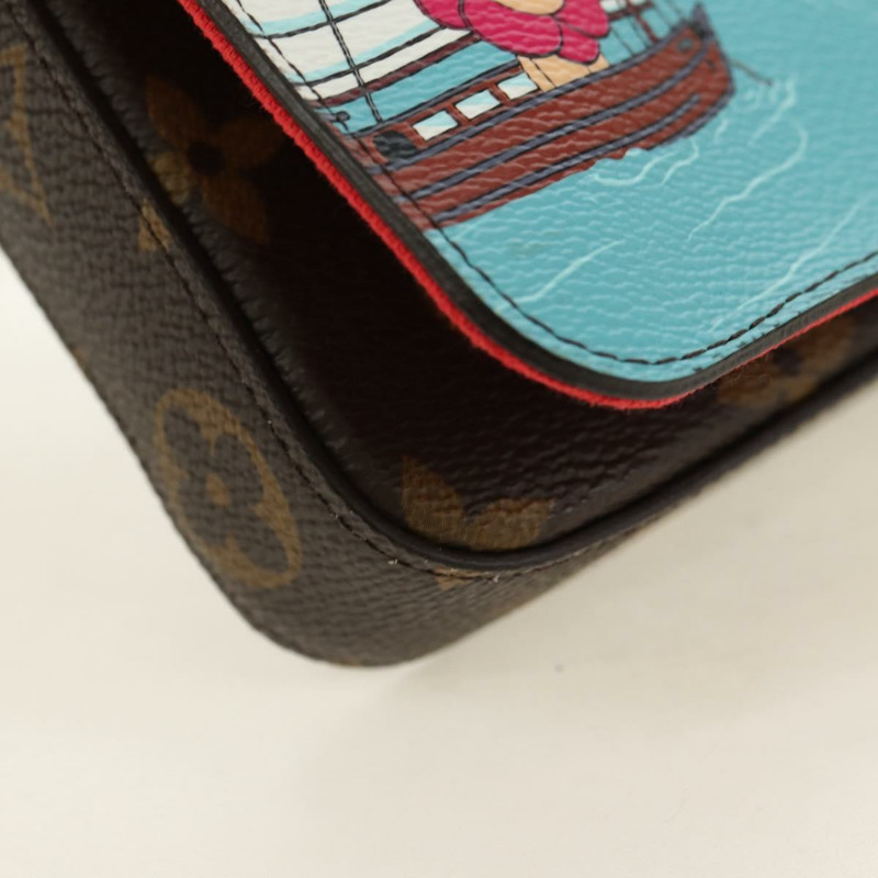 【日本直送】路易威登 Monogram Vivienne Pochette Felice 肩背包 LV 正品 181444SAM-14