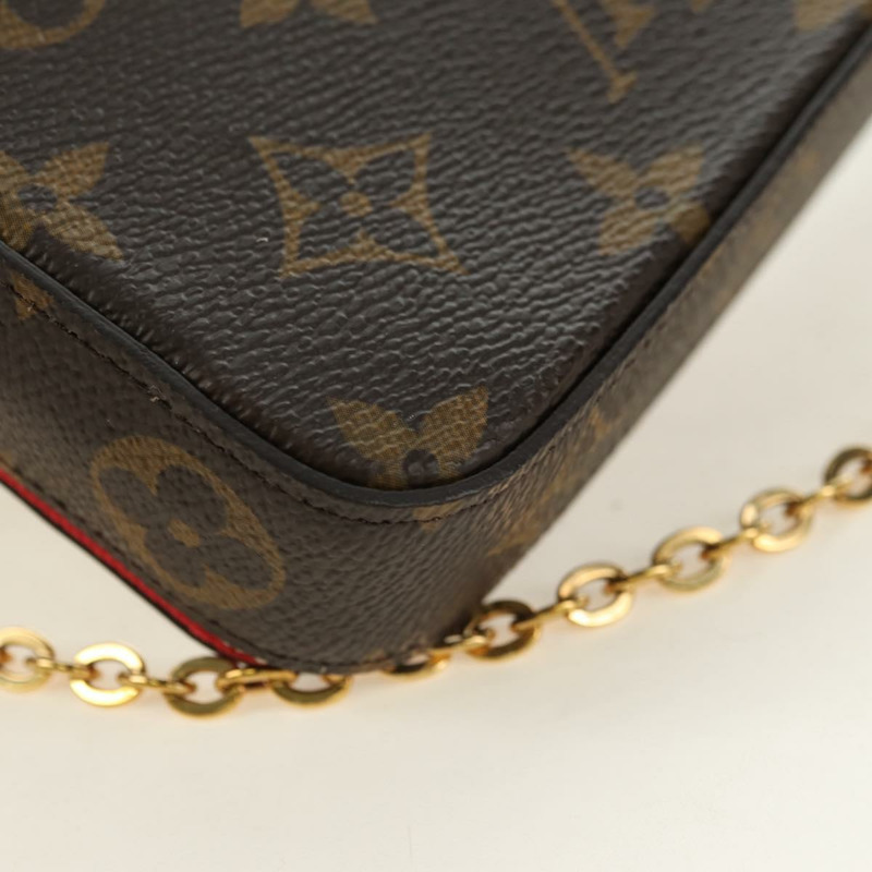 【日本直送】路易威登 Monogram Vivienne Pochette Felice 肩背包 LV 正品 181444SAM-16