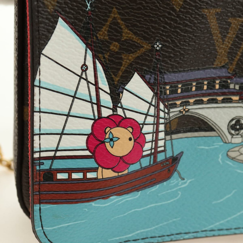 【日本直送】路易威登 Monogram Vivienne Pochette Felice 肩背包 LV 正品 181444SAM-20
