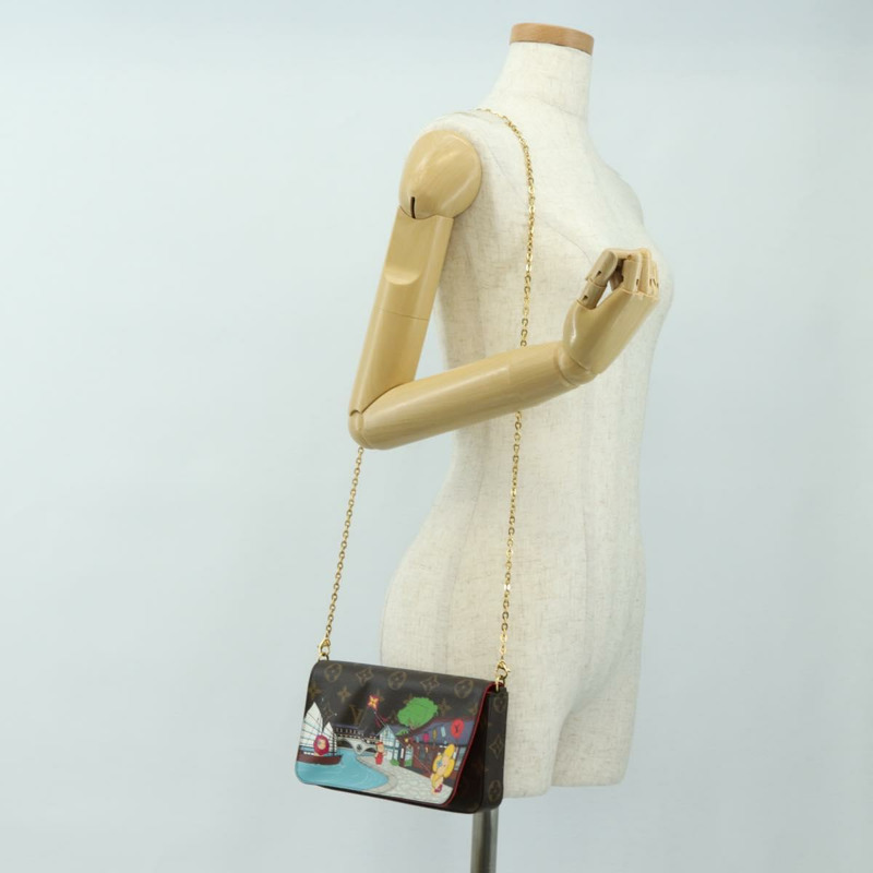 【日本直送】路易威登 Monogram Vivienne Pochette Felice 肩背包 LV 正品 181444SAM-28