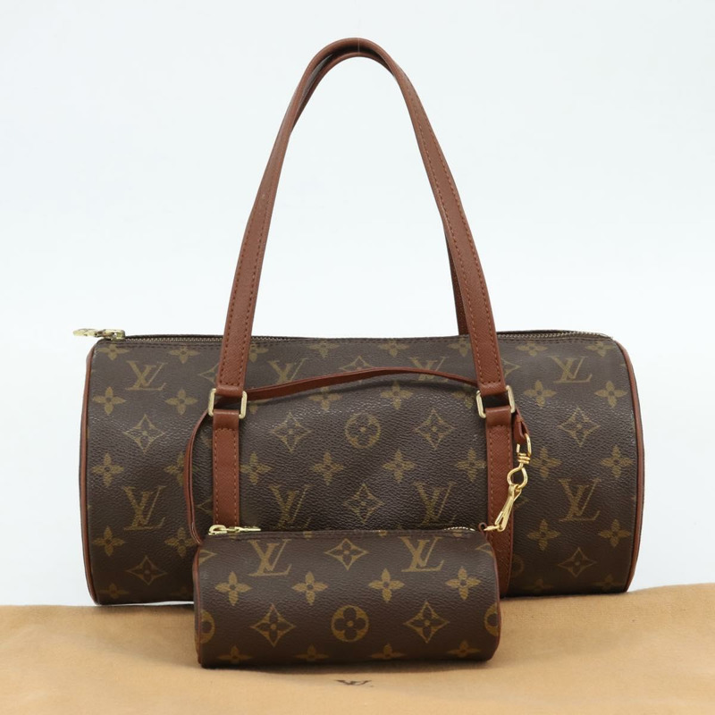 【日本直送】路易威登 Monogram Papillon 30 手提包 M51385 LV Auth am11668V-11