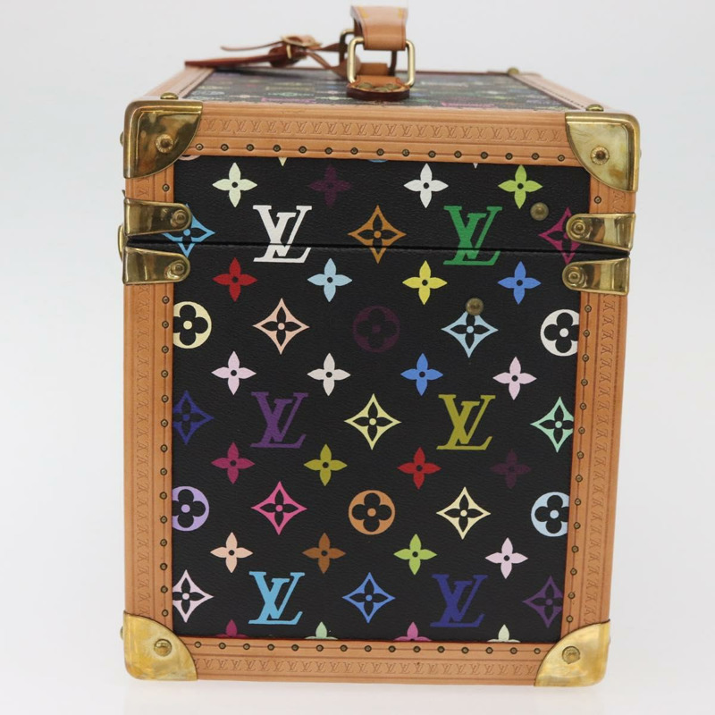 【日本直送】路易威登 Monogram Multicolor Boite Pharmacy Pouch 黑色 LV Auth yk20405SM-3