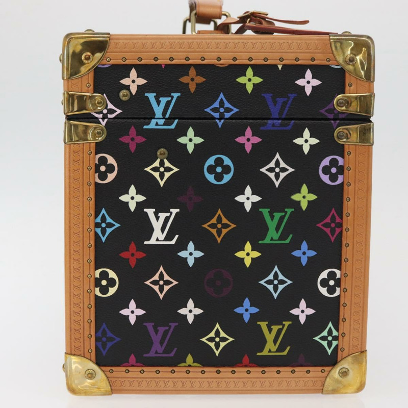 【日本直送】路易威登 Monogram Multicolor Boite Pharmacy Pouch 黑色 LV Auth yk20405SM-4