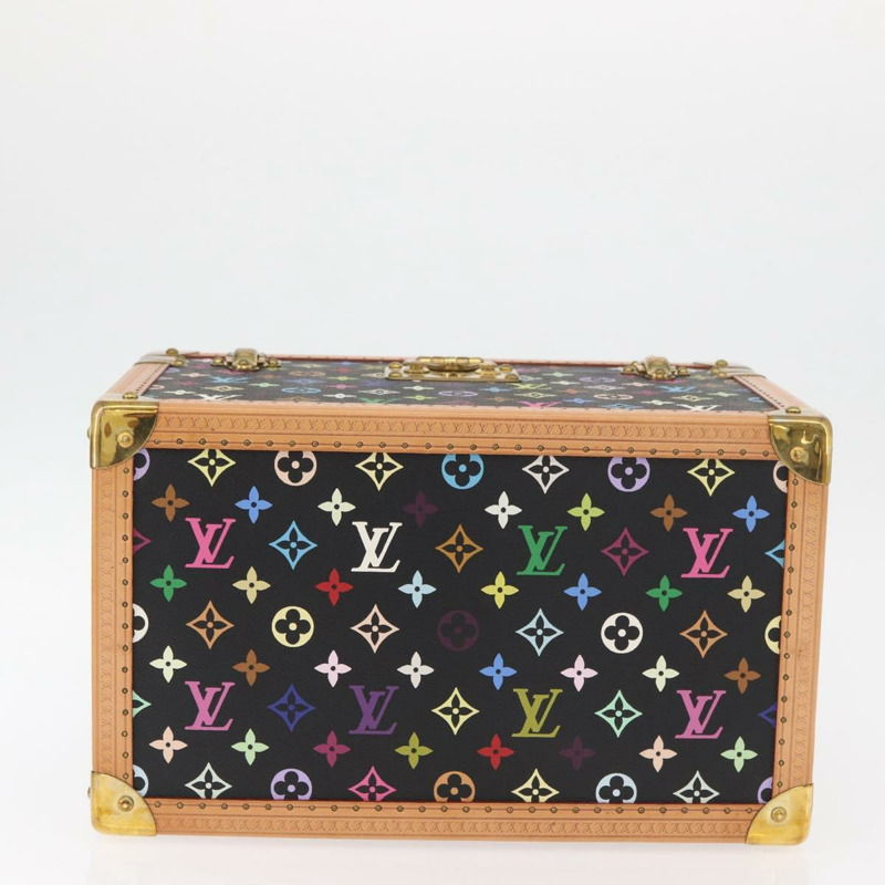 【日本直送】路易威登 Monogram Multicolor Boite Pharmacy Pouch 黑色 LV Auth yk20405SM-5