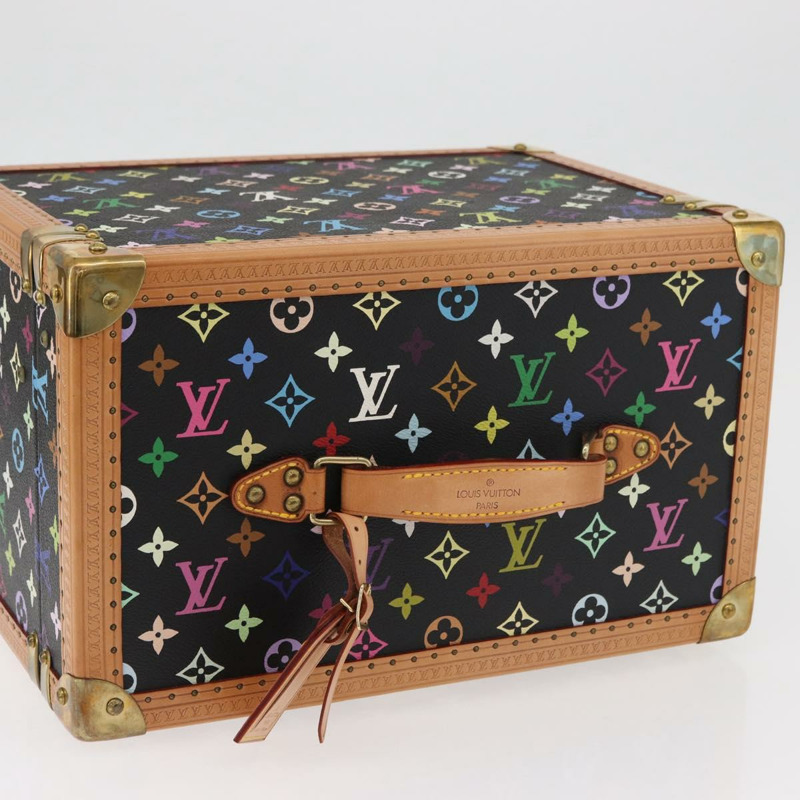 【日本直送】路易威登 Monogram Multicolor Boite Pharmacy Pouch 黑色 LV Auth yk20405SM-6